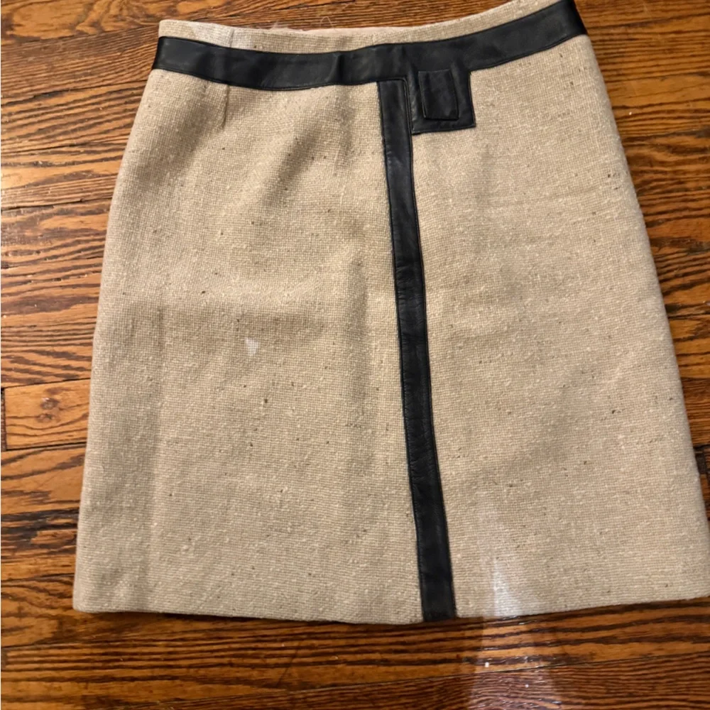 MAYLE skirt with buckle